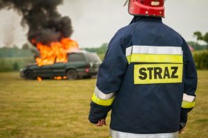 Car Fire at I-90