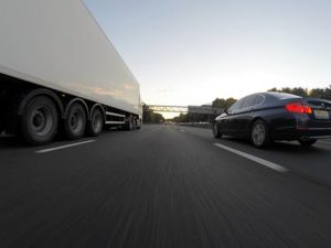 Tractor-Trailer Accident on I-90