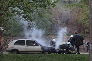 Motor Vehicle Accident on Rounseville Road